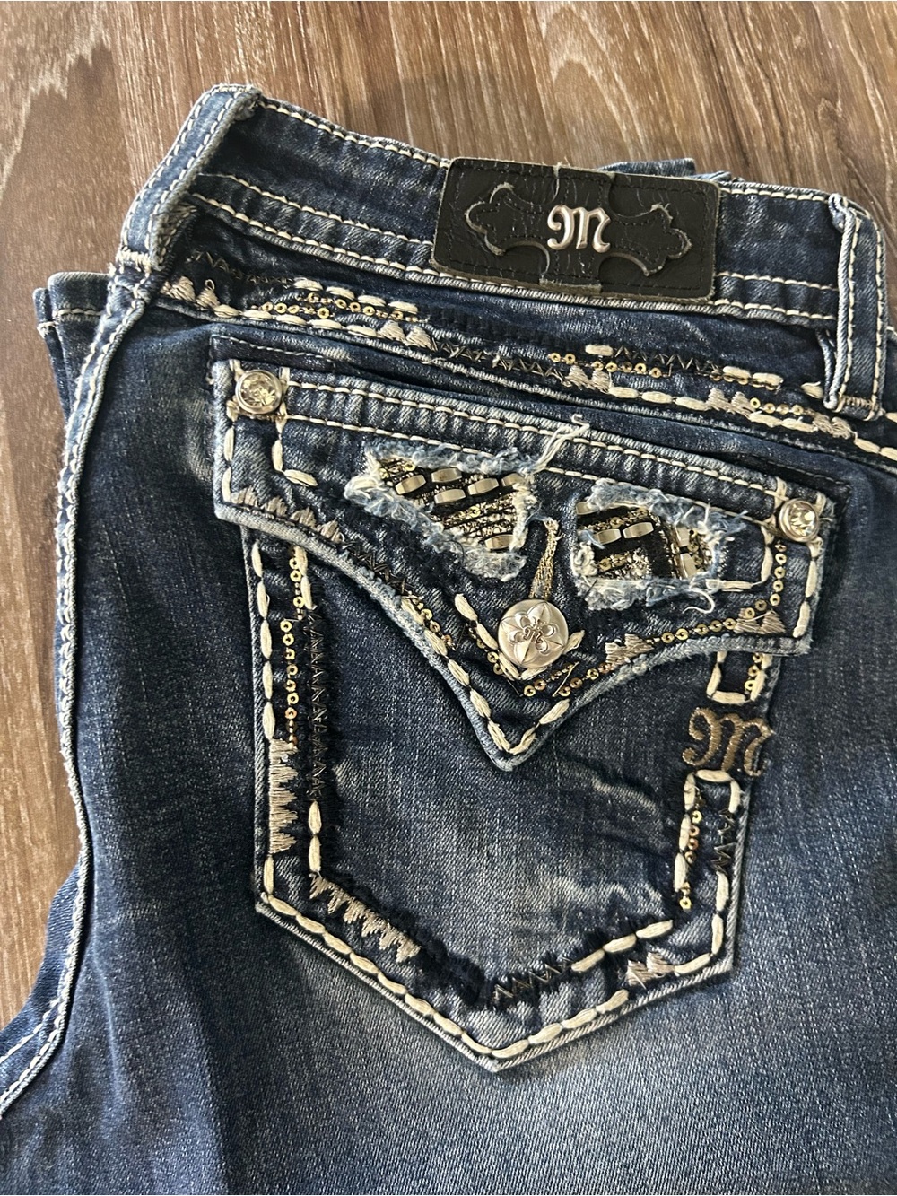 Miss Me Dark Blue Women’s Jeans